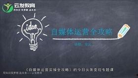 营销自媒体头条号方案,打造爆款内容的秘诀